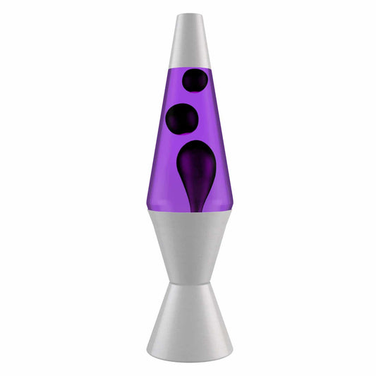 14.5" Purple & Black Lava Lamp