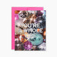 You're A Whole Vibe Metallic Disco Greeting Card