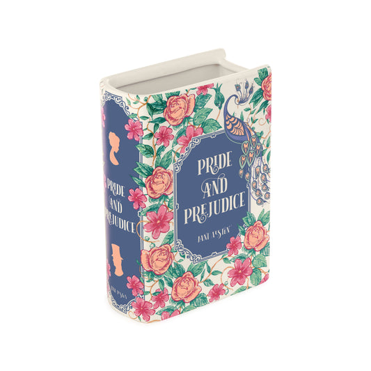 Pride and Prejudice Book Vase