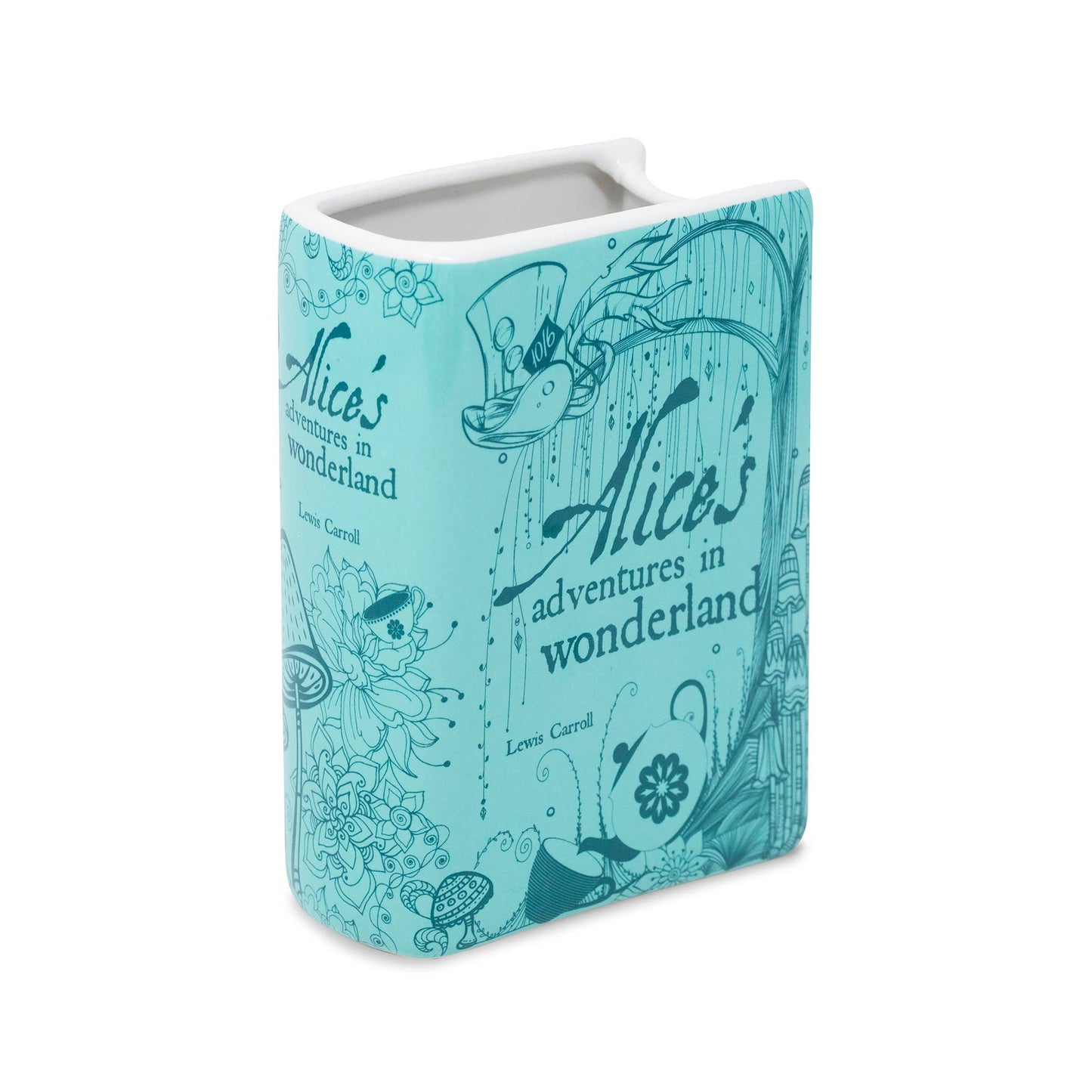 Alice in Wonderland Small Book Vase