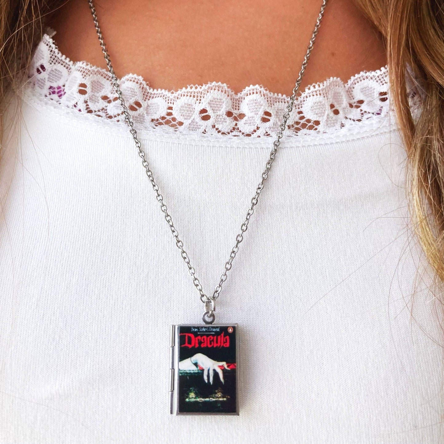 Dracula Book Locket