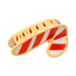 Midi Candy Cane Cookie Hair Claw Clip