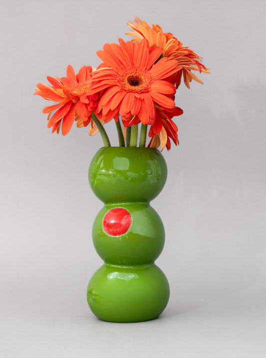 Large Olive Vase