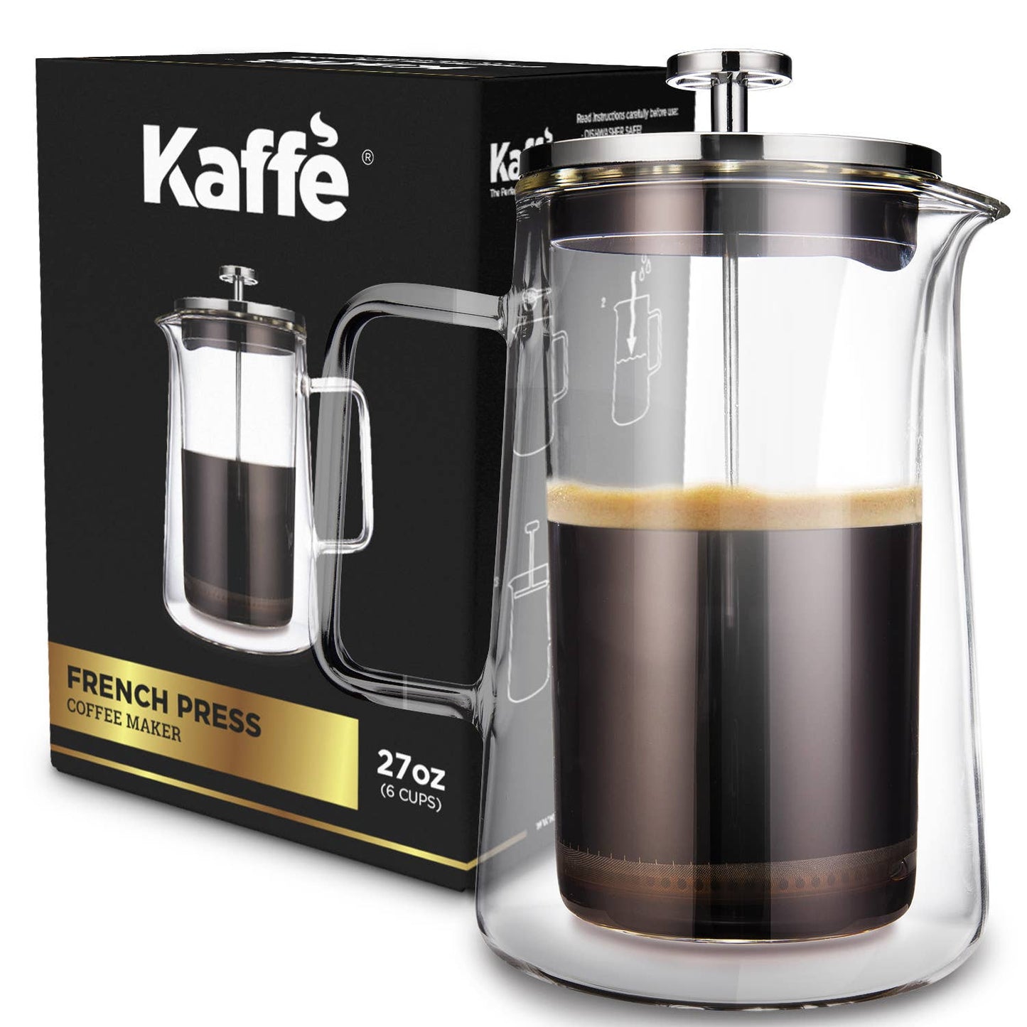 Kaffe French Press Coffee Maker