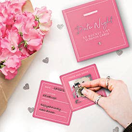 Date Night Bucket List Scratch Cards