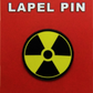 Radiation Symbol Enamel Pin