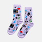 Witchy Mystic Spells Crew Socks
