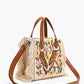 Temur Leopard Fringed Tote