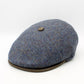 Regent - Blue Mist Newsboy cap by Hologramme Paris at FunkyBrims
