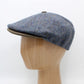 Regent - Blue Mist Newsboy cap by Hologramme Paris at FunkyBrims