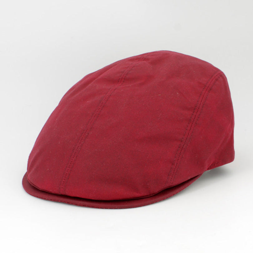 Red Waterproof Pub Cap from FunkyBrims!  Made in Italy.