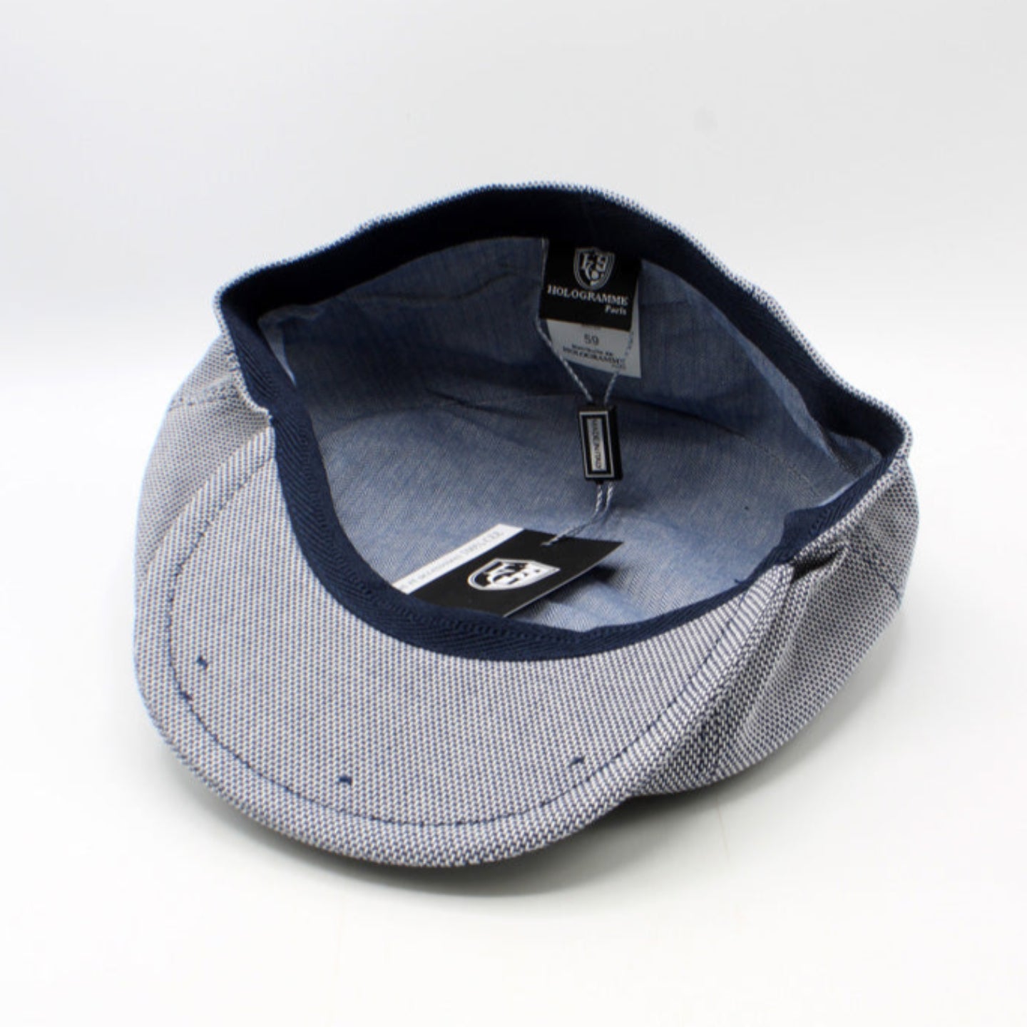 The "Lighthouse Shelby" Italian Newsboy Cap by Hologramme Paris