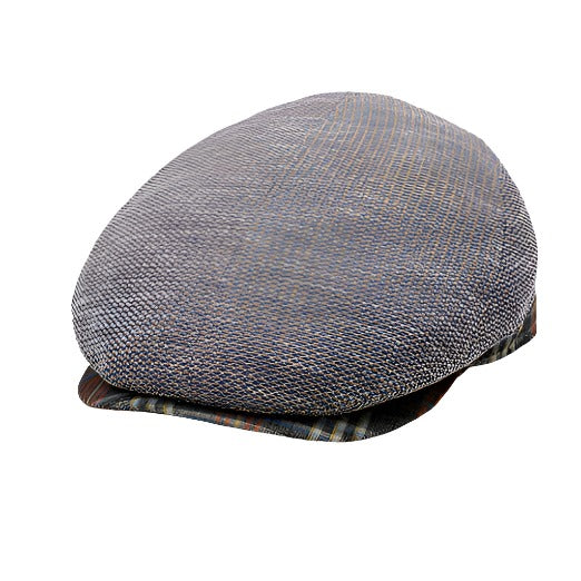 The "Weekend" - Beige Italian Linen Cap by Hologramme Paris