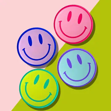 All Smiles Acrylic Coasters