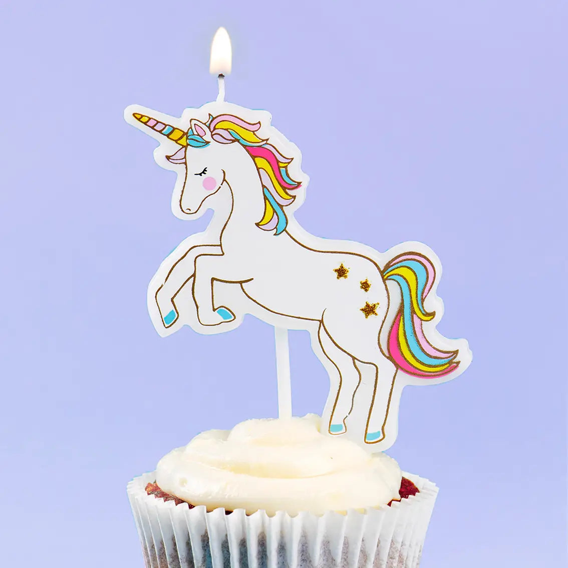 Unicorn Candle Cake Topper