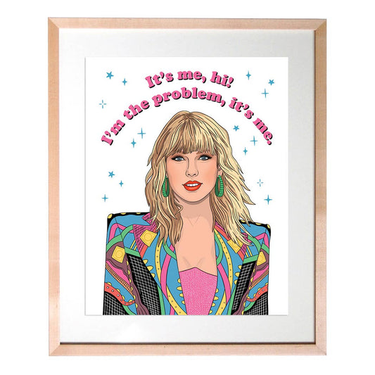 11x14 Taylor It's Me Hi Art Print