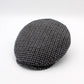 The Grey Houndstooth Wool Cap by Hologramme Paris