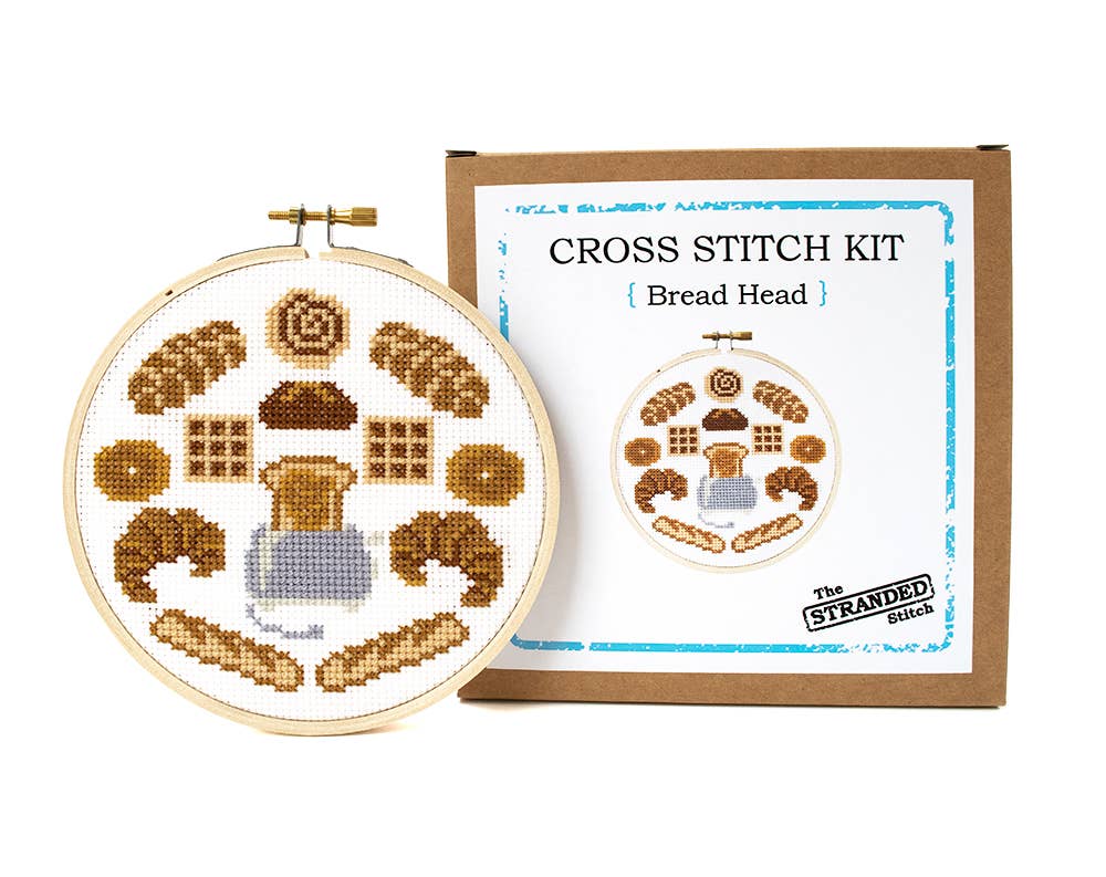 Bread Head Cross Stitch Kit