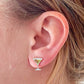 Martini Enamel Earrings