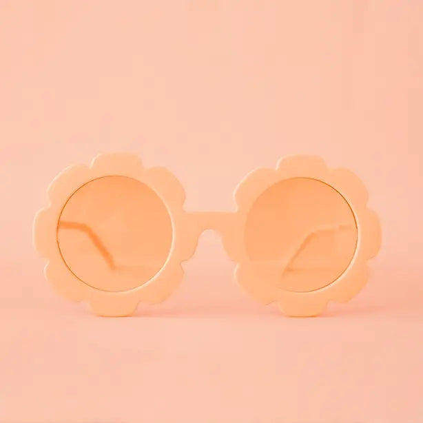 Adult Flower Sunglasses : Pink