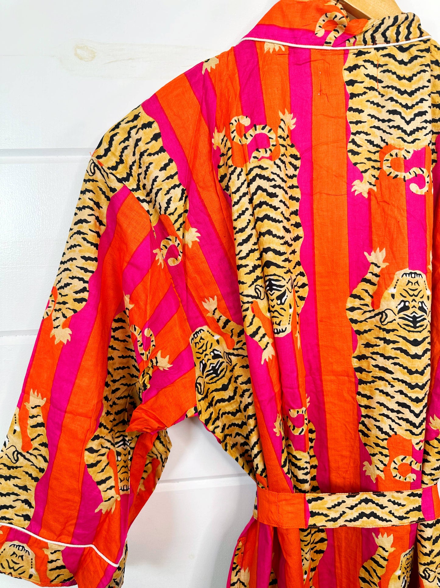 Tiger Print Women's Robe