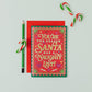 Naughty List Christmas Card