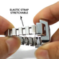 Stainless Steel Quartz Watch Stretch Ring