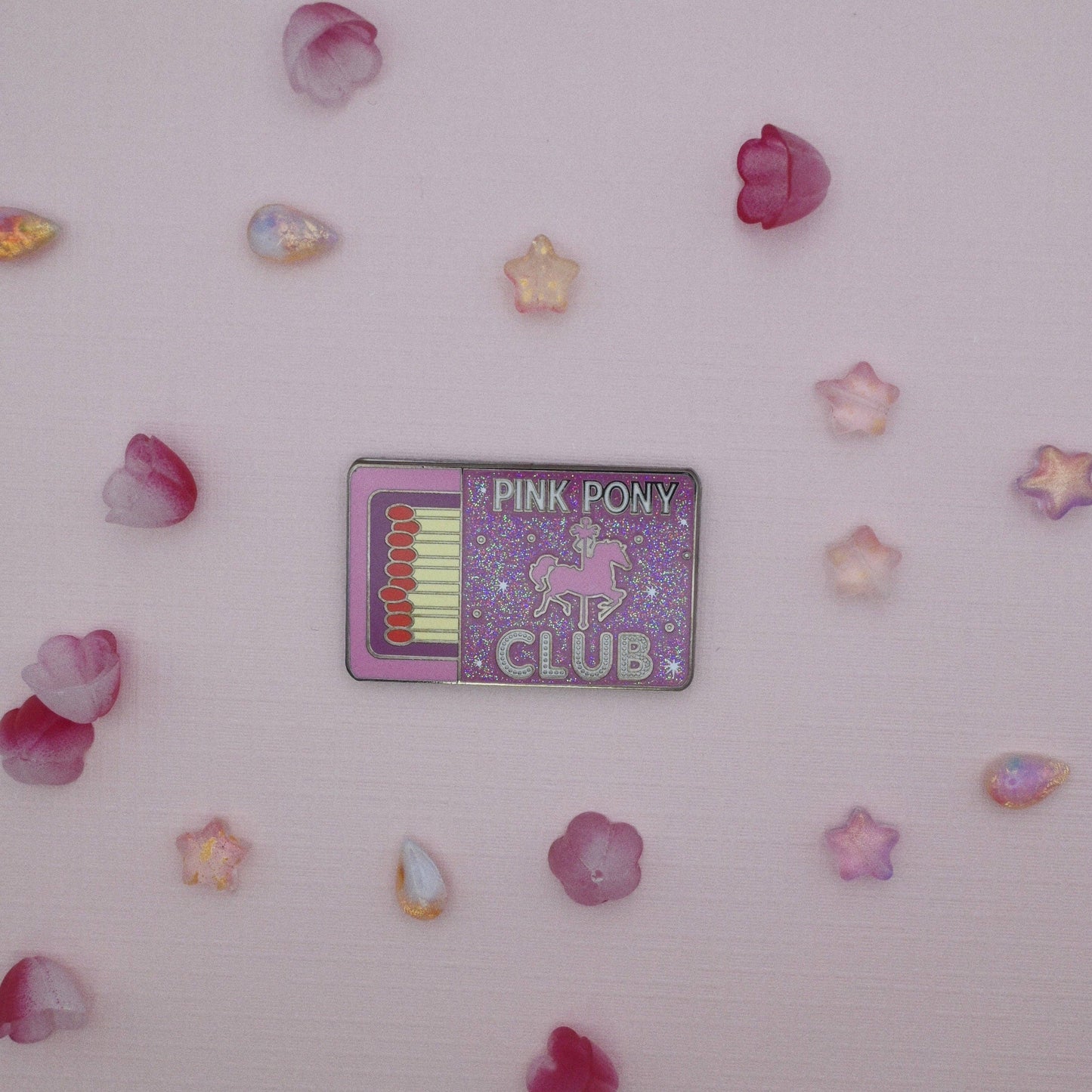 Pink Pony Pin
