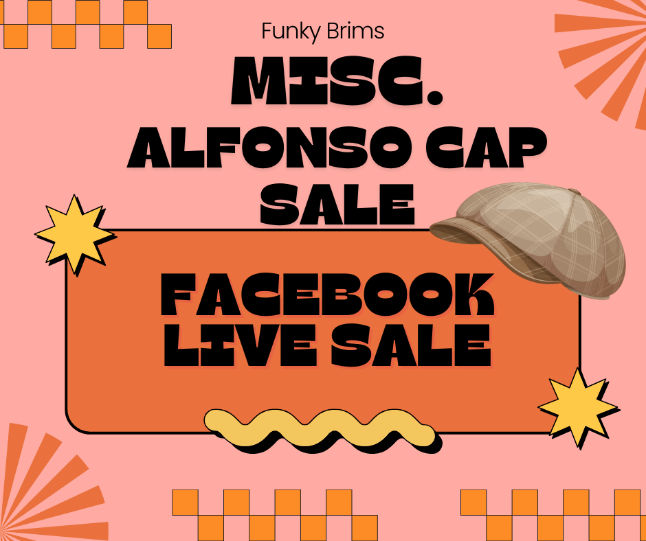 Alfonso Misc. Caps for LIVE SALE 12-4-24