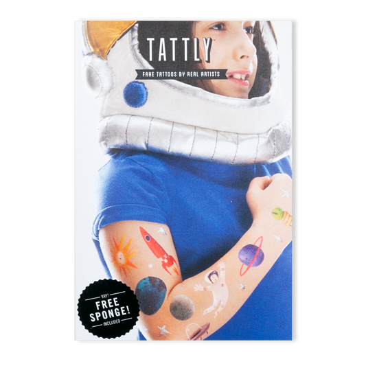 Space Explorer Tattoo Set