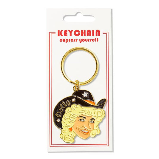Dolly Cowgirl Keychain