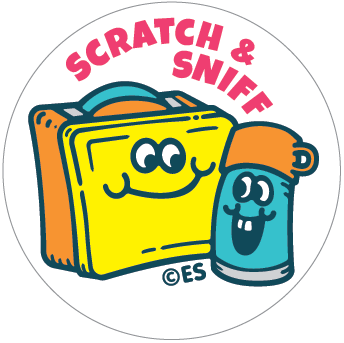 Banana & Lunch Box Scratch & Sniff Stickers