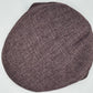 "The Plum Brown" Italian Linen and Silk Flat Cap by Alfonso D'Este