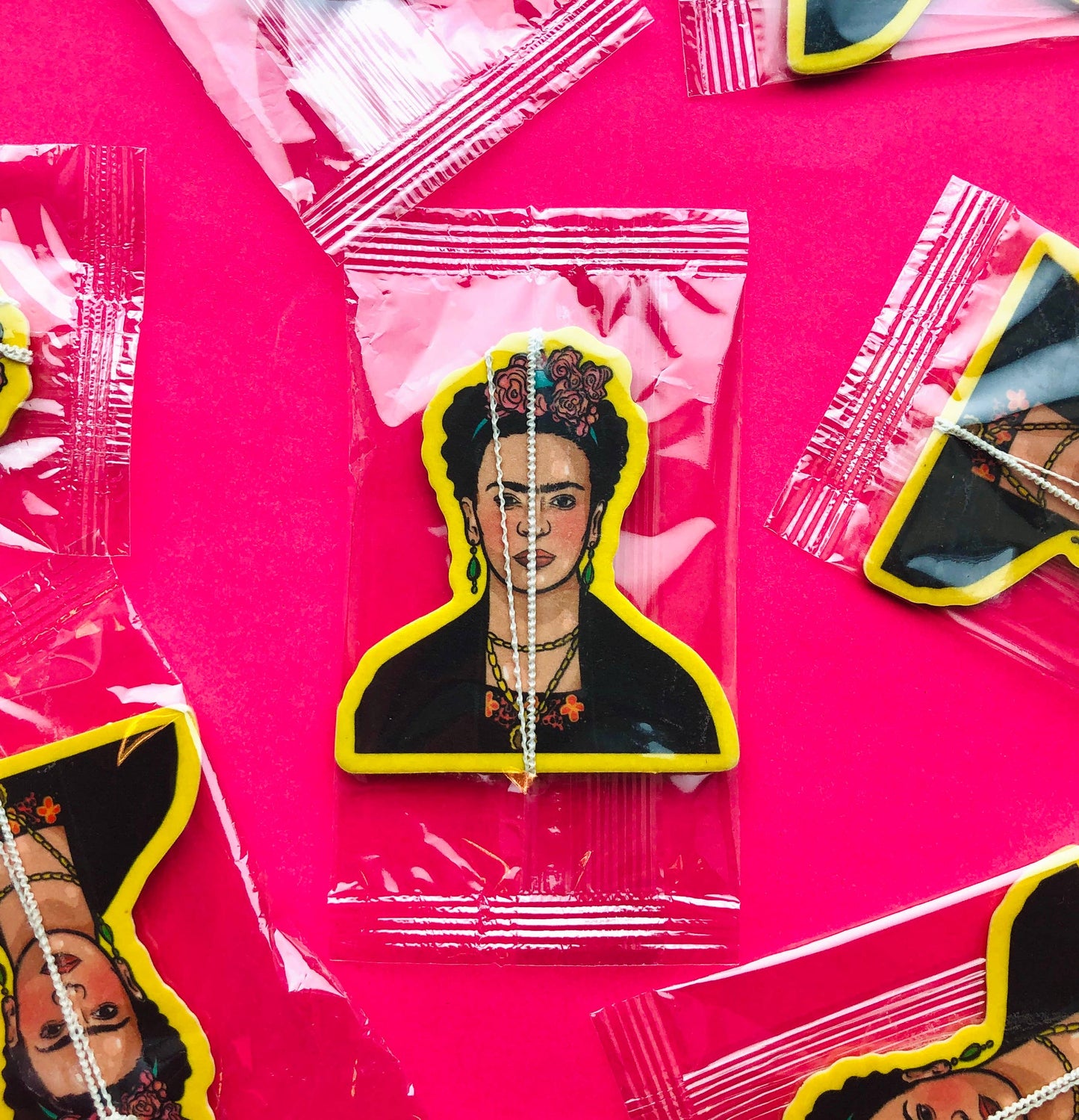 Frida Kahlo Viva La Vida Mango Air Freshener