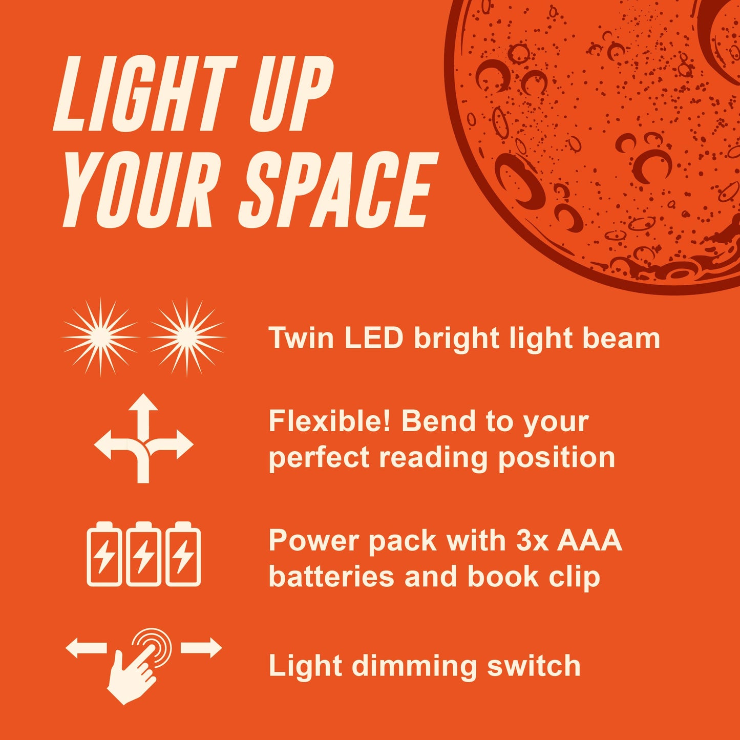 The Incredible Spaceman Book Light