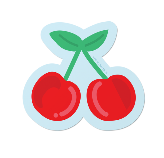 Vinyl Sticker - Cherries