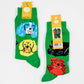 Kristina Micotti Dogs Large Crew Socks