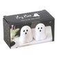 Ghost Halloween Salt and Pepper Shakers