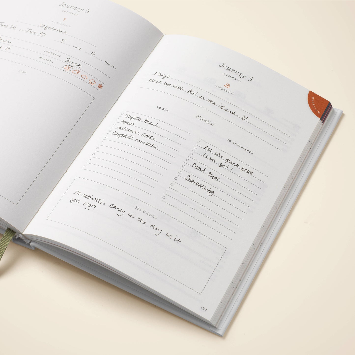 Follow the Sun Guided Travel Journal