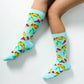 Taco - Small Crew Socks - Foodie Gift
