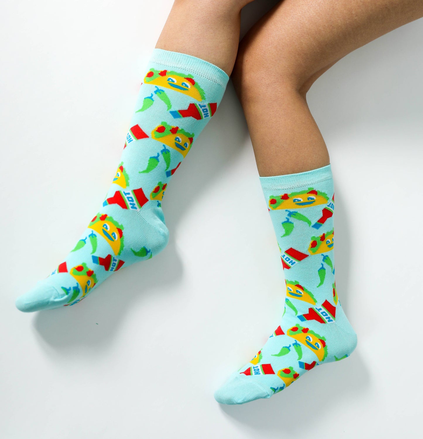 Taco - Small Crew Socks - Foodie Gift