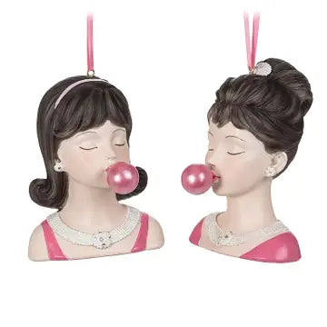 Bubblegum Girls Christmas Ornaments