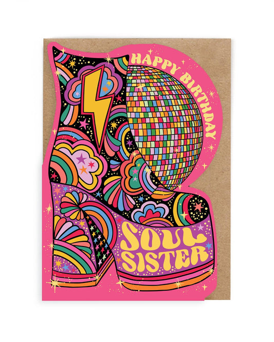 Soul Sister Birthday Card