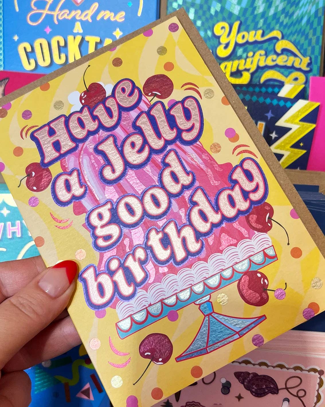 Jelly Good Birthday Card