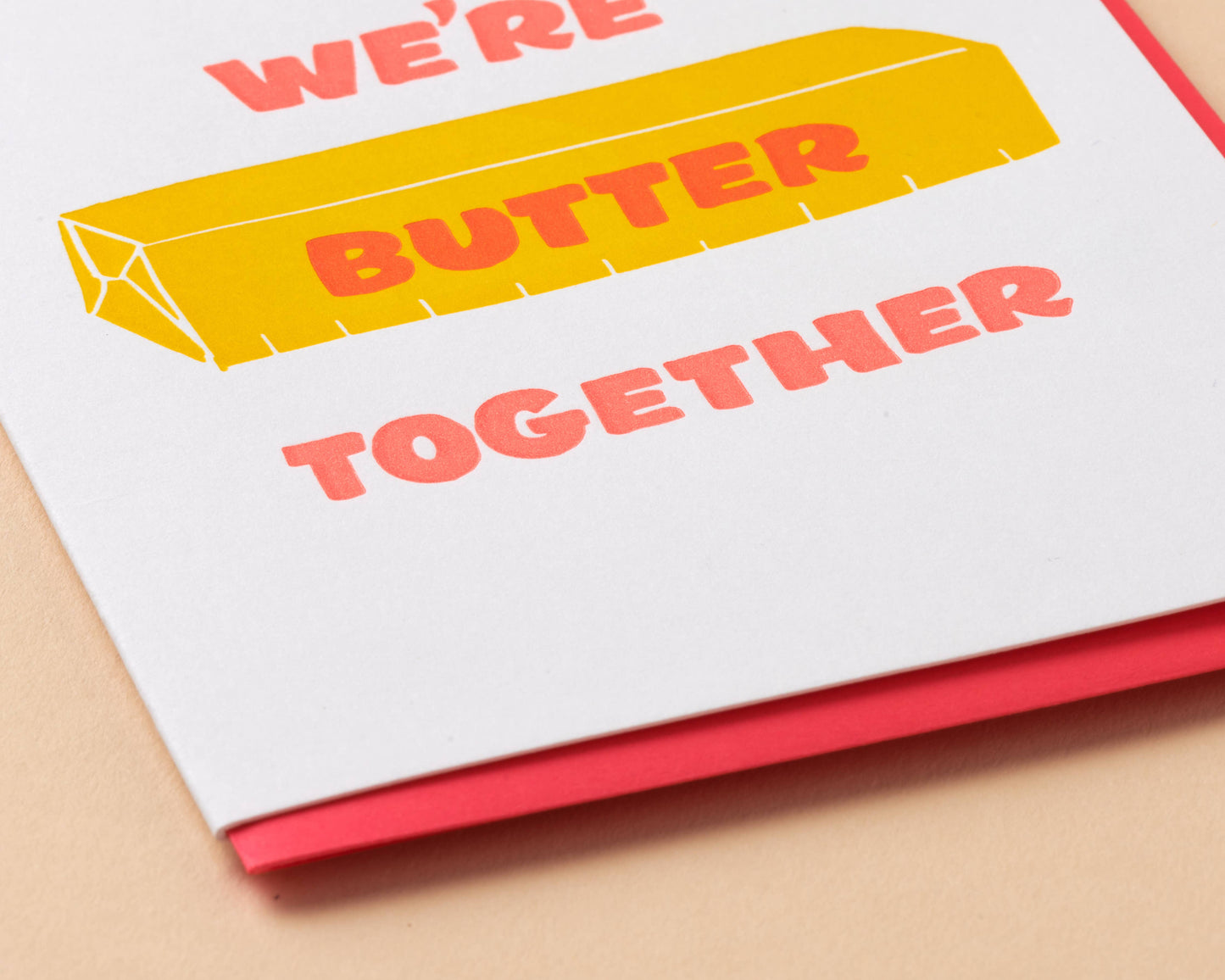 Butter Together Valentine's Day Card