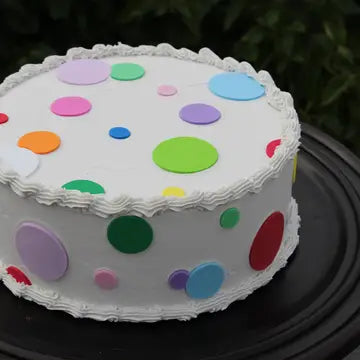 Fake Polka Dot Cake