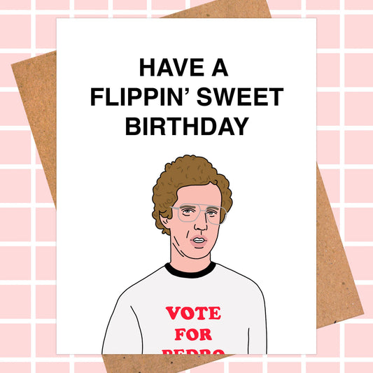 Flippin’ Sweet Birthday Card
