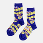 Bookworm Small Crew Socks