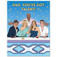 Dad You've Got Talent Father's Day Card