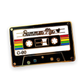 Summer Mix Tape Enamel Pin